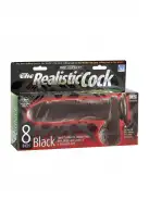 Фалоімітатор REALISTIC COCK 8 BLACK photo 4