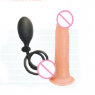 Надувной фаллоимитатор с помпой Baile photo 3