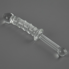 Фаллоимитатор стеклянный спиральный Crystal Clear 9.5 '' photo 5