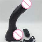 Реалистичная большой черный фаллоимитатор Zcz, 26 см photo 2