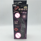 Реалистичная большой черный фаллоимитатор Zcz, 26 см photo 3