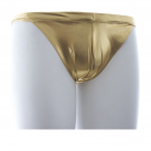 Женские сексуальные трусики открытые сзади, цвет золотистый photo 3