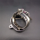 Наручники из нержавеющей стали с замком на руки photo 2