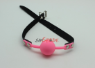 Кляп с силиконовым розовым шариком. photo 5