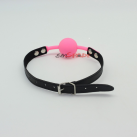 Кляп с силиконовым розовым шариком. photo 2