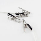 Стальные зажимы для сосков с электростимуляцией, 4 ШТ.  photo 4