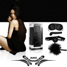 Черный БДСМ набор Lovetoy из 4 предметов photo 2