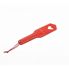 Хлопалка Flogger Paddle с удобной рукояткой и сердцем, цвет красный photo 3