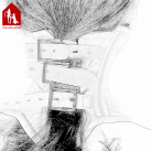 Маска на ремнях. Белая. Кожа. photo 4