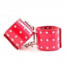 Комплект БДСМ (маска на глаза + кляп + воротник на шею+ flogger перо + наручники) photo 4