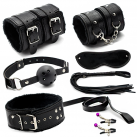 Наор для БДСМ кожа 7 Шт  photo 3