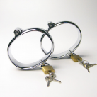 Наручники на ноги из нержавеющей стали с замком photo 6