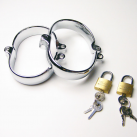 Наручники на ноги из нержавеющей стали с замком photo 5