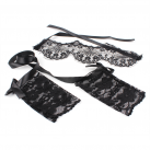 Кружевная маска + манжеты-наручники photo 5