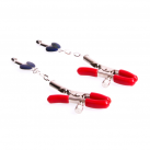 Термохромные металлические красные зажимы для груди  photo 3