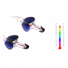 Термохромные металлические красные зажимы для груди  photo 5