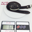 Кляп с кольцом. Искусственная кожа. 1 шт. photo 1