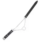 Чокер на шию Серце Art of Sex - Paris, з натуральної шкіри, колір Чорний photo 4