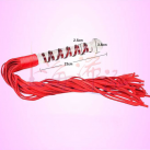 Стеклянный анальный фаллоимитатор с кнутом photo 4