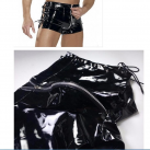 Кожанные трусы с замком photo 6