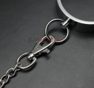 Наручники из нержавеющей стали с замком Silver photo 1