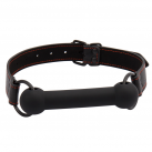 Кляп из силикона с ремешком искусственной кожи photo 6