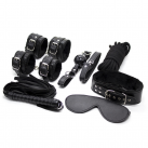 Секс набор из искусственной кожи для БДСМ игр, 7 Шт./комплект photo 4