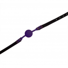 Универсальный розовый кляп SM Oral Fixation photo 1