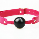 Красный кляп для БДСМ Oral Fixation photo 1