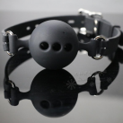 Кляп с мычиком. Черный. photo 3