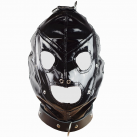 Маска лаковая черная photo 5