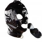 Маска лаковая черная photo 1