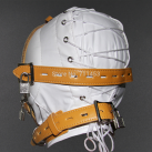 Мягкая кожаная маска Wrap на голову photo 4