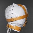 Мягкая кожаная маска Wrap на голову photo 1