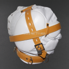 Мягкая кожаная маска Wrap на голову photo 6