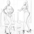 Костюм BDSM на молнии с полностью закрытой головой photo 1