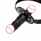 Кляп с двухсторонним фаллоимитатором. photo 6