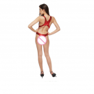 Сексуальное женское боди, цвет красный photo 1