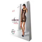 Откровенное платье-сетка Passion BS073 black photo 5