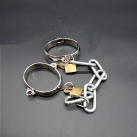 Металлические наручники на руки/ноги и ошейник photo 5