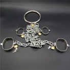 Металлические наручники на руки/ноги и ошейник photo 1