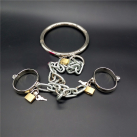 Металлические наручники на руки/ноги и ошейник photo 4