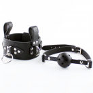 Ошейник с кляпом. ПВХ кожа. 10 шт. photo 3