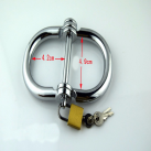 Наручники из нержавеющей стали с замком photo 1