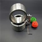 Овальні металеві наручники, 4 см photo 4