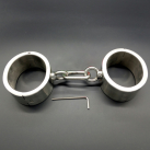 Овальні металеві наручники, 4 см photo 2