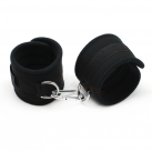 Черные неопреновые наручники Smspade HC-42 photo 5