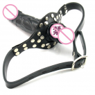 Кляп с двойным фаллоимитатором. photo 3