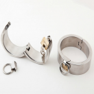 Наручники из нержавеющей стали с блокировкой photo 6