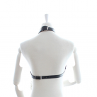 Эротический бюстгальтер с цепями и кожанными ремешками photo 1